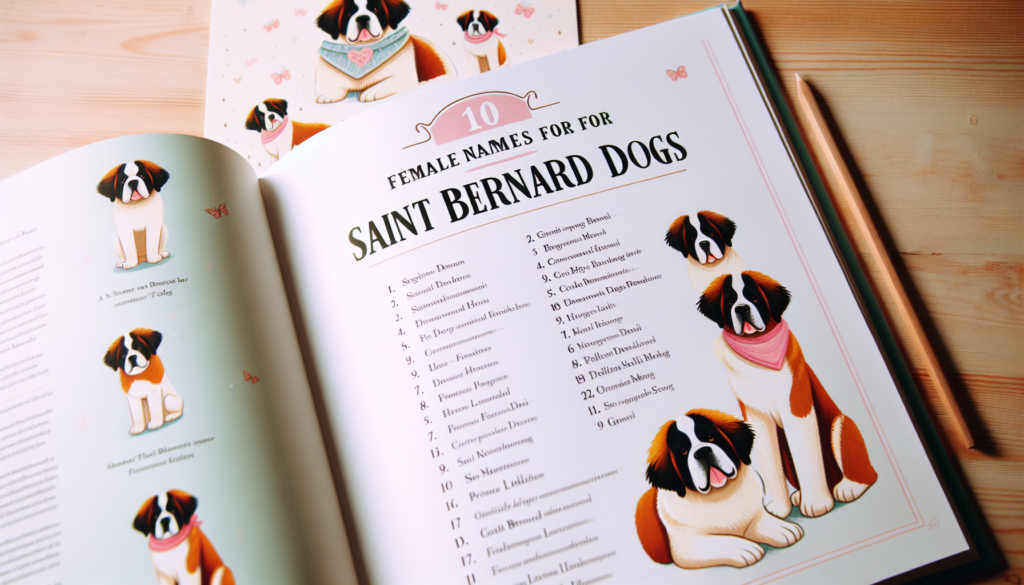 10 Unique Female Names for Your Saint Bernard
