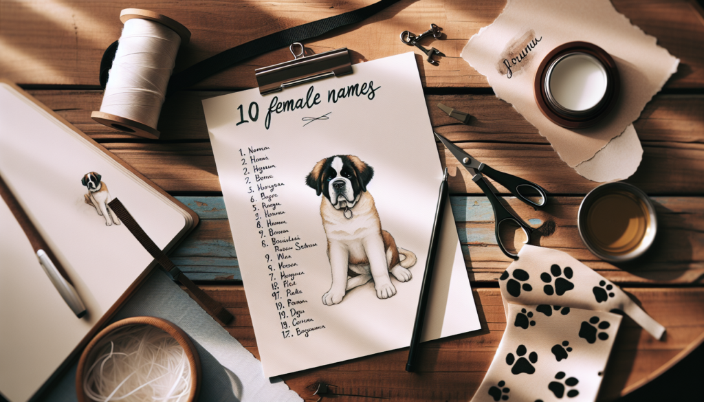 10 Unique Female Names for Your Saint Bernard