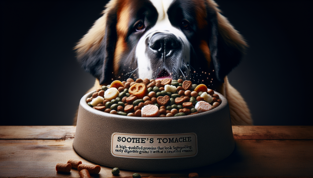 Top 10 Dog Foods for Saint Bernards with Sensitive Stomach